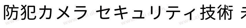 防犯カメラ セキュリティ技術 未来の防犯字体转换
